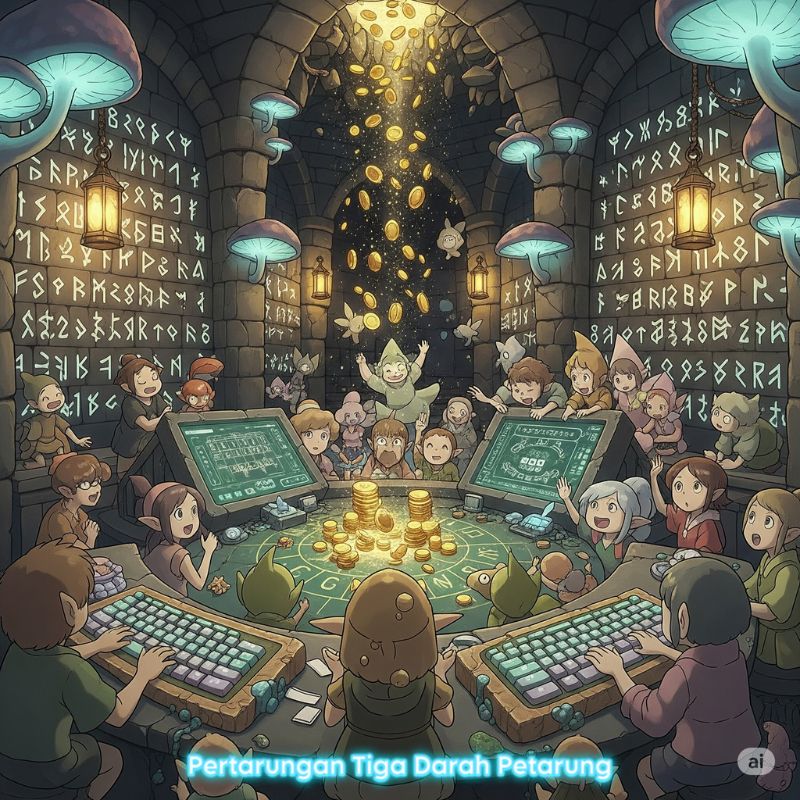 Pertarungan Tiga Darah Petarung